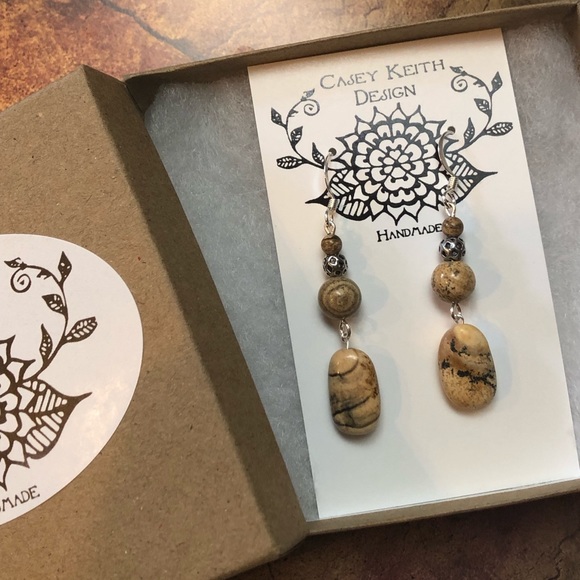 Picture Jasper Earrings II - Picture 8 of 8